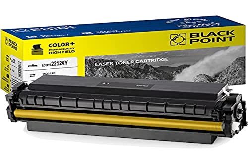 Cartouche HP 207X jaune avec puce BLACK POINT pour imprimante Color LaserJet Pro M283fdw