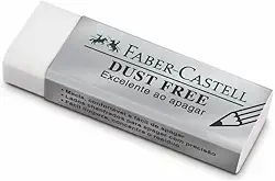 Borracha Dust Free Pequena Branca - Faber Castell
