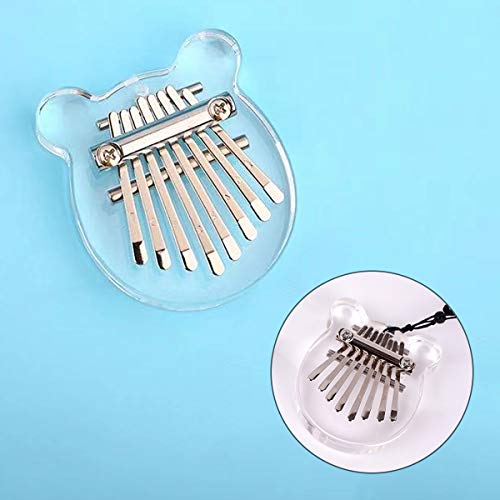 Mini kalimba portable à 8 touches pour enfants, adultes, débutants et amateurs de musique - Les Beatles, Paul McCartney, John Lennon, RIngo Starr, George Harrison Mini kalimba portable à 8 touches pour enfants, adultes, débutants et amateurs de musique – Image 7