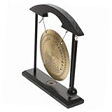 HEATSHAKING ユニークな 十二支 鑼 工芸品 コンパクトで 滑らかな 表面の 卓上装飾 家用 デスクトップオーナメント 贈り物にも ヴィンテージ風 鈴