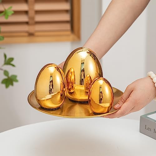 Anding STATUE Decorative Balls Centerpiece Bowl And Ball Set, Alloy Tray thumb #3