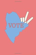 Vote Maine: 6x9 Blank lined journal for passionate voters in the state of Maine