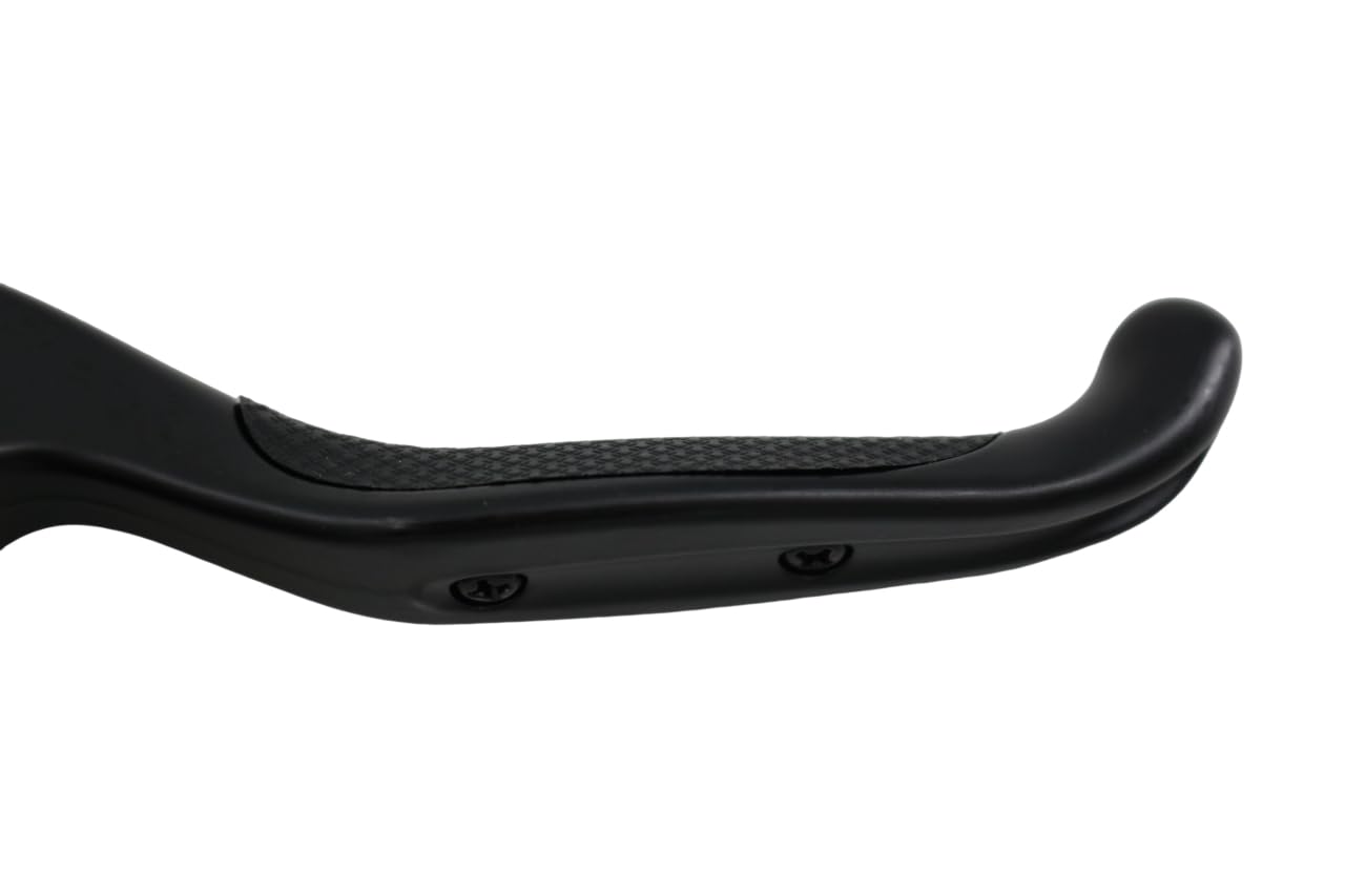 Levier de frein avec bouton de verrouillage pour vélo électrique, scooter électrique, tricycle, contrôle de sécurité avec design ergonomique, fil étanche à 3 broches (1 paire)