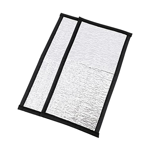 ERINGOGO 2Pcs Pet Insulation Pads Heating Mat with Reflective Film for Reptiles Snakes Lizards and Turtles Durable Warm Reflective Film for Winter Comfort