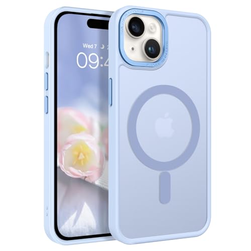 Coque iPhone 15 Plus magnétique au fini mat élégant pour une protection premium au quotidien