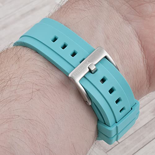 Image of StrapHabit Quick Release Rubber Watch Strap Band FKM 20mm 22mm 24mm