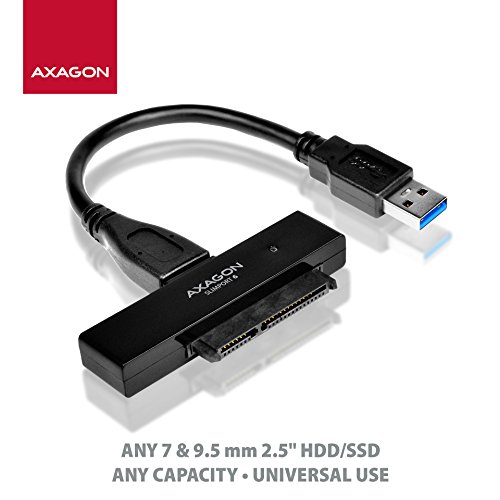 AXAGON Compatible ADSA-1S6 Adaptador USB 3.0 2.5" SSD/HDD miniatura 2