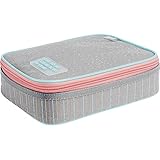 Tilibra - Estojo Box Académie Dots Cinza