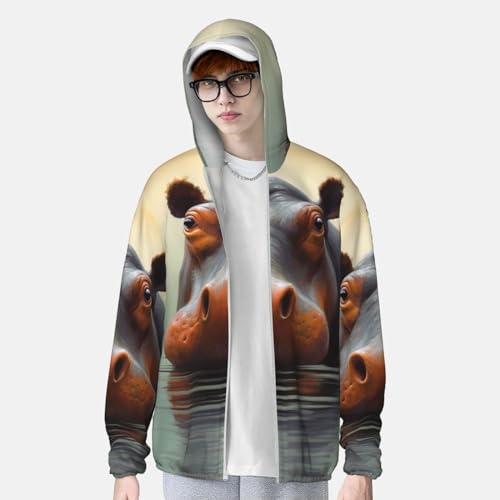 Chaqueta de Protección Solar para Hombre UPF 50+ Mangas Largas miniatura 3