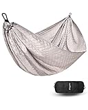 Sunyear Camping Hammock 4 Season Quilted Winter Hammock- Cozy and Durable, Best for Cold Weather