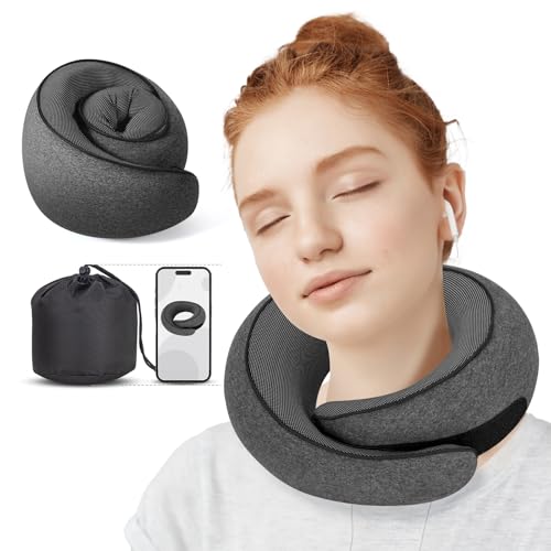 NOCRLG Oreiller cervical de voyage pour avion et voiture – Image 4