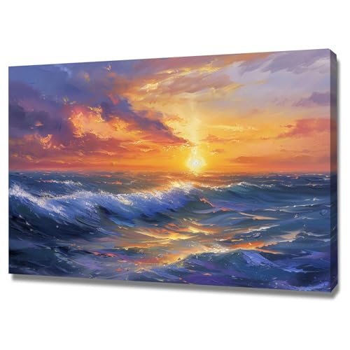 Impression sur toile encadrée pour habiller un mur vide de chambre