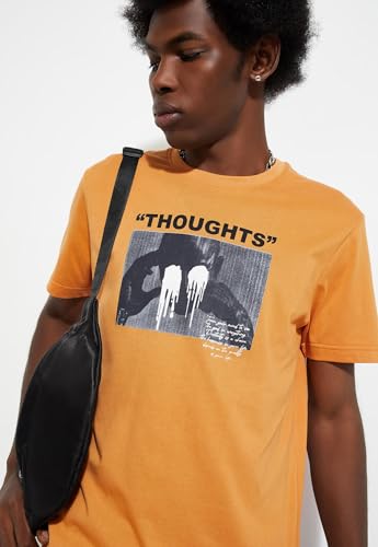 Image of Max Men Cotton URB N Regular Fit Graphic T-Shirt