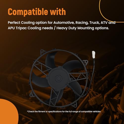 Image of maXpeedingrods VA26-AP50 /C-44A SPAL 11 inch high Performance Fan 1300 CFM, 30101550 30101512 VA26-AP51