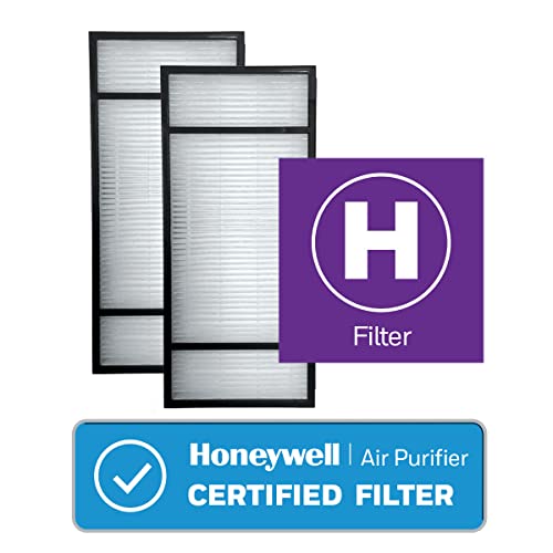 Kaz Inc Honeywell True HEPA Air Purifier Replacement Filter 2 Pack, HRF-H2 / Filter (H)
