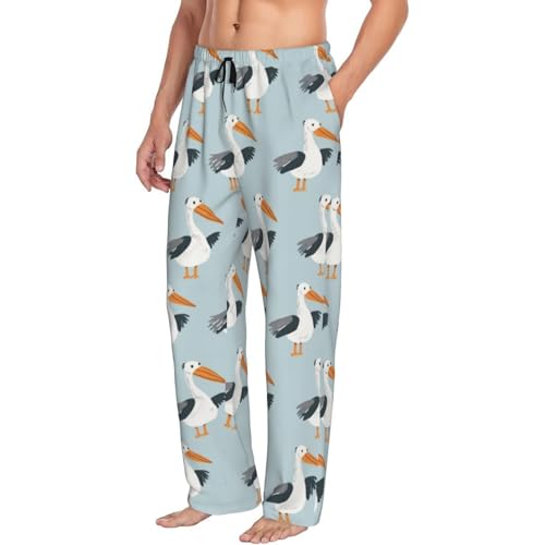 Whale Floral Mens Pajama Pants Cozy Lounge Baggy Lightweight Pj Pants Lounge Bottoms With Elastic Waist2