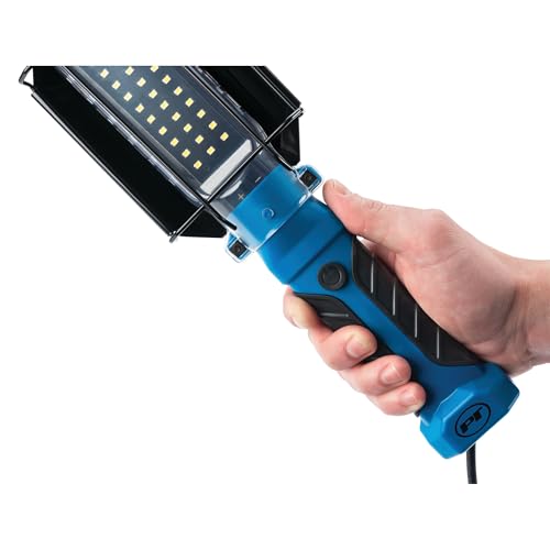 Image of Performance Tool W2237 25' 18GA 1,000 lumen 120V LED Drop Light with Extra Built in 120V Outlet, 1 Pack