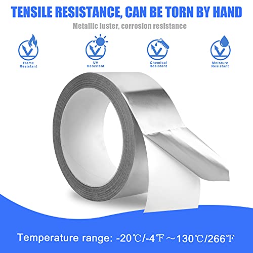 Romeda HU-XI-16 Aluminum Tape, 2 Inch X 65 Feet Foil Tape thumb #5