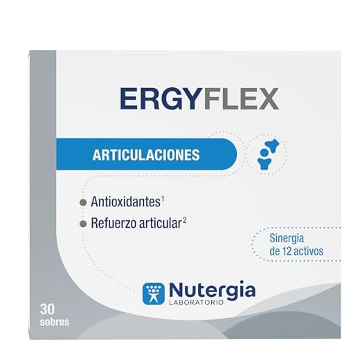 Nutergia - ERGYFLEX, en polvo, 30 sobres