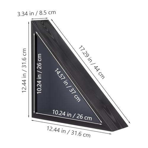 Boîte de présentation pour drapeau pliable cadre bois support mural vétéran - 3