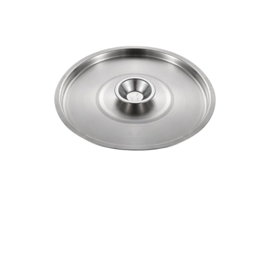 Topfdeckel 20–40 cm Edelstahl-Topfdeckel, universeller Kochgeschirrdeckel, wiederverwendbarer Bratpfannendeckel, Metalldeckel, Schüsselabdeckung, Restaurant-Küchengeschirr(36cm)