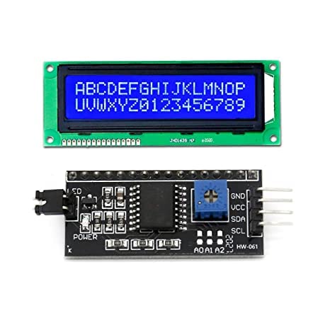 AUTO BOTIX 16 x 2 (JHD162A) Blue/White color DC 5V Character LCD display module With IIC I2C Serial Interface Board Module (B0BFWGNL8D) Amazon Price History, Amazon Price Tracker