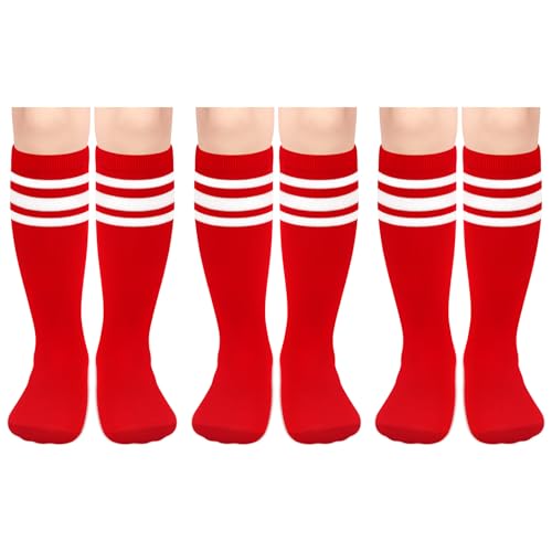 Image of Sarfel Toddler Soccer Socks Kids Soccer Socks Youth Soccer Socks Kids Baseball Socks Girls Softball Socks Boys Football Socks