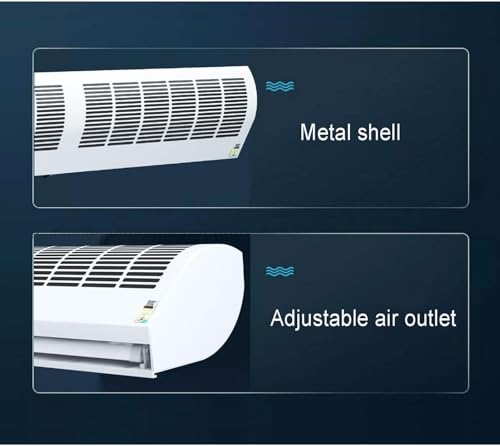 Rideau d'air 100cm avec télécommande et moteur économique - 5