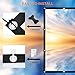 Projector Screen 120 Inch, 16:9 4K HD High Contrast Portable Movie Screen, Foldable Anti-Crease Outdoor Projector screen Support Double-Sided Projection for Home Theater, Open-Air Cinema, Camping Projector Screen 120 Inch, 16:9 4K HD High Contrast Portable Movie Screen, Foldable Anti-Crease Outdoor Projector screen Support Double-Sided Projection for Home Theater, Open-Air Cinema, Camping