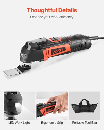 VEVOR Oscillating Multi Tool Corded Kit