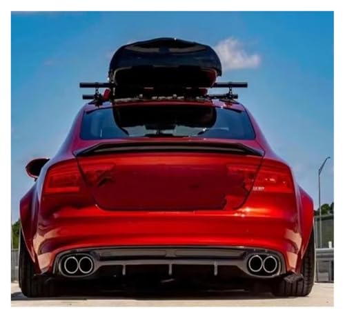 Becquet arrière carbone Audi A7 S7 RS7 2013 à 2018 aileron de coffre - 7