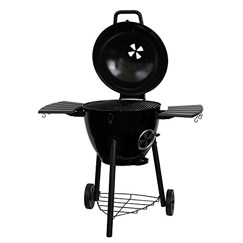 Char-Griller E4822 Premium Kettle Charcoal Bbq Grill & Smoker, Black #TOP3