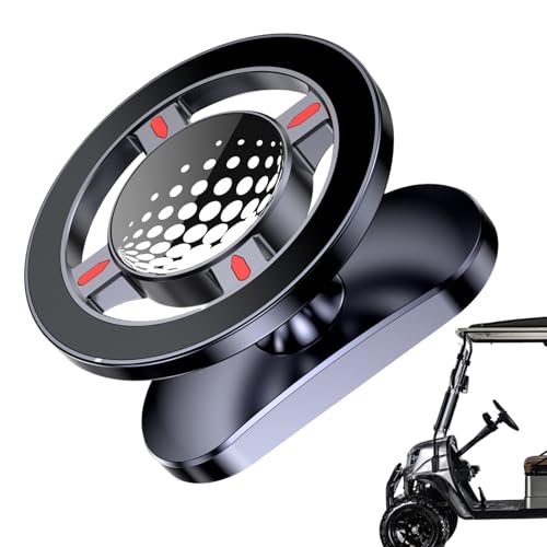 Support smartphone portable pour golfeurs aimanté pivotant 360