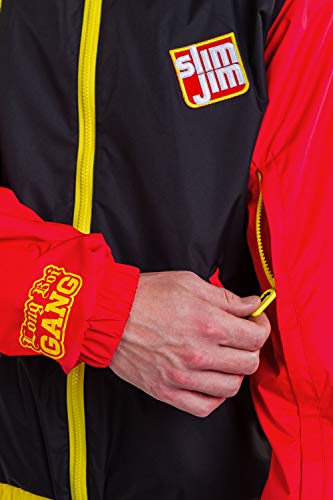Image of Tipsy Elves Windbreaker Jackets - Retro 80's & 90's Hooded Windbreaker Jacket