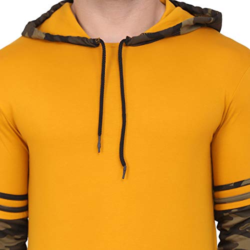 Image of Men's Regular Fit Designer Hood Full T-Shirt