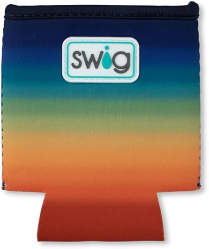 Miniatura 3 de Swig Life Enfriador de latas estándar + botellas, funda aislante de neopreno con bolsillo para tarjeta de crédito, para latas o botellas de tamaño