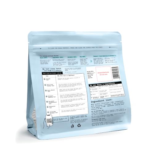 Image of ONLY WHAT'S NEEDED By Food Pharmer | OWN Cocoa Edition | Whey Protein Concentrate 500gm | 24g Protein per Scoop | No Added Sugar | No Added Flavours | No Artificial Sweeteners | Lab Tested | 15 Servings