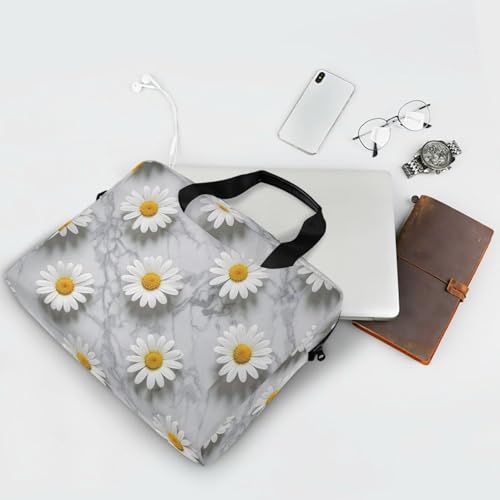 Bolso laptop con cremallera y correa ajustable 15.6 pulg miniatura 7