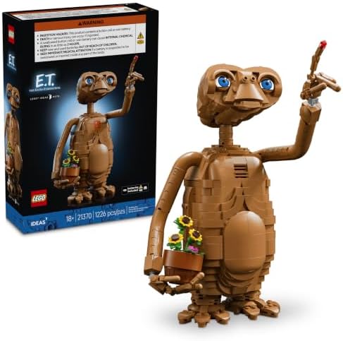 LEGO Ideas ET O Extraterrestre 21370 18+ anos 1226 peças Building Kit