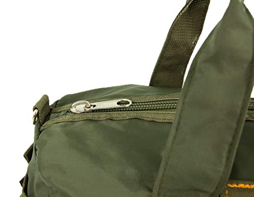 Farm Blue Military Man Duffle Bag – Vintage Tactical Duffel Bags w/Pockets - Image 3