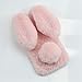 Produktbild KeKeYM iPhone XR Case Kaninchen, Netter Hülle für iPhone Xr, Plüsch Bunny Ears Hülle Handgemachtes Silikon Plüsch Wolle Fluffy Handy Pelz Flaumige Dünne Muschel für iPhone Xr 6.1" - Rosa