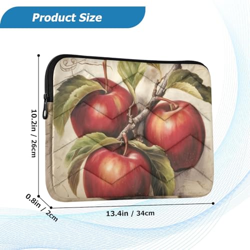 Funda para portátil 13-14 pulgadas impermeable con pintura vintage miniatura 3