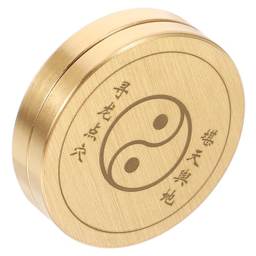 Compas chinois vintage élégant avec couvercle en set de 5 pièces de prestige