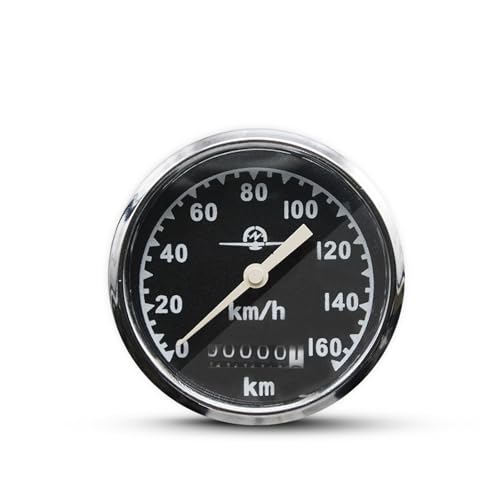 Compteur de vitesse mécanique moto vintage 0-160 km/h pour boîtier KC750 R71