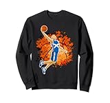 Schottland Basketball Fans Trikot Schottische Flagge Slam Dunk Art Sweatshirt