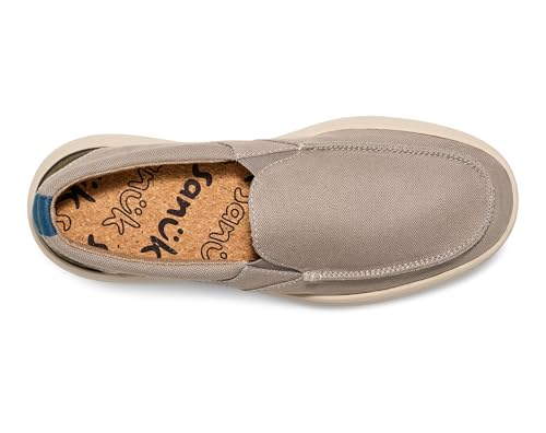 Image of Sanuk Mens Mason Loafers | Mens Shoes | Slip On Shoes for Men | Men's Slip-on Loafers | Removable Comfort Footbed