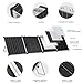 Panana 220W Foldable Solar Panel 18V Portable Monocrystalline Solar Suitcase with SAE Connector Kit, Charge Controller, Mount Bracket for Camping RV Caravan Boat Off Grid Power