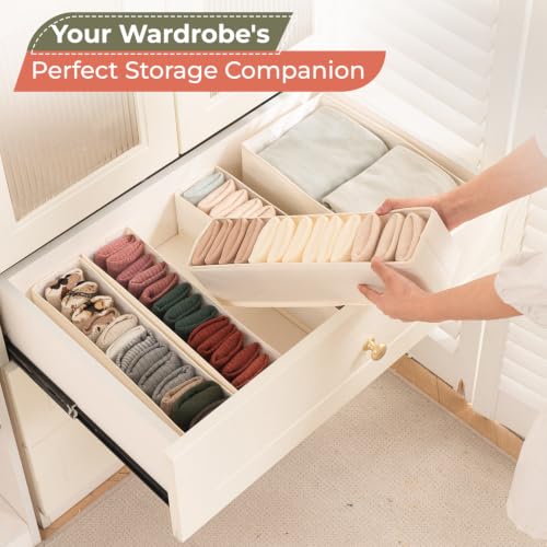 Image of HOKIPO Innerwear Organizer for Socks & Underwear Small, Narrow Tray, 2 Pc