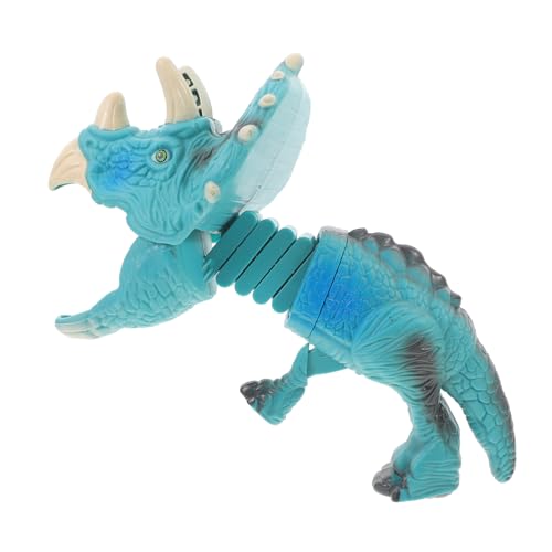 minkissy Telescopico con Molla Interattivo per Giochi Morbido e Resistente con Bocca Articolata per Divertimento Realistico