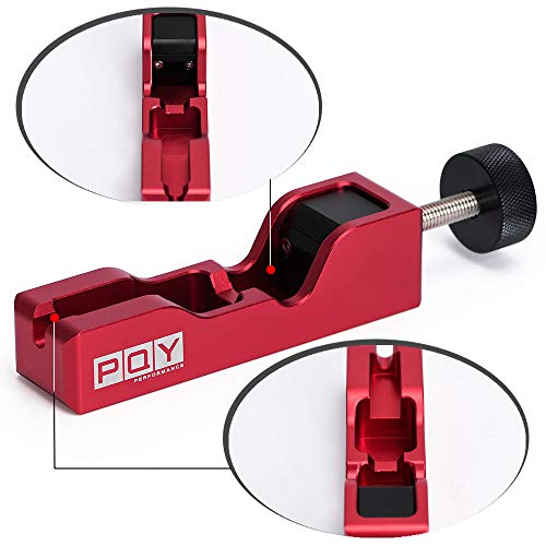 Image of Universal Spark Plug Gap Tool, Spark Plug Gapper Gapping Tool Adjuster for Most 10mm 12mm 14mm 16mm Sparkplug Red